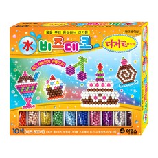 AMOS 阿摩司 益智水拼珠 Set, 甜點款, 1盒, 800顆