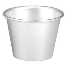 SaNNeNg 三能 小布丁杯, 銀色, 1個