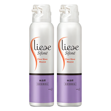 Liese 莉婕 絲逸歡 塑髮系列捲度明顯慕絲, 150g, 2瓶