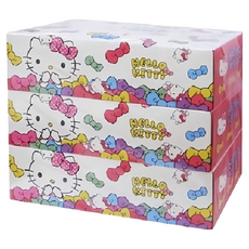 Hello Kitty 印花衛生紙 日本製造 100%天然紙漿, 3盒, 1組