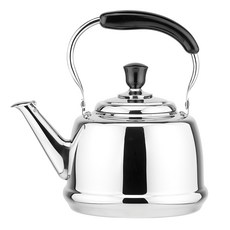 Chieh Pao 潔豹 304不銹鋼 鮮活琴音茶壺, 不銹鋼色, 5L, 1個