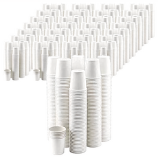 JX 雙P冷熱共用杯 16oz 白色, 1000入/箱, 耐熱90度C 單層食品紙+雙面PE淋膜, 50個, 20袋