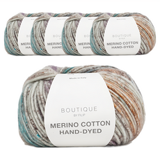 Filip Merino 美麗諾手染毛線 Set 5捲，30%美麗諾羊毛，70%棉, 303 萬聖節