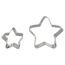 KNK 星型餅模 不鏽鋼曲奇餅模 星A套裝, CP0248, 1組