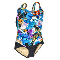 Summer love 夏之戀 大女連身三角泳衣, L, E1672395203