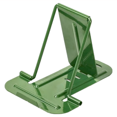 HIGHTIDE 攜帶式折疊手機平板架 JF068(多色) 可五段式調整, JF068-KH, 綠色, 1個