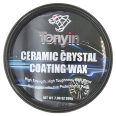 Tonyin 陶瓷水晶汽車蠟, 高強度, 高韌性, 高撥水, 有效保護油漆, 200g, 1罐