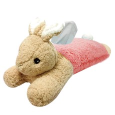 PETER RABBIT 比得兔 兔妹妹-趴趴兔面紙套 可愛造型 居家裝飾 柔軟舒適, 粉色