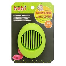 ECHO 馬卡龍切蛋器, 輕鬆切出均勻蛋片，廚房料理好幫手, 綠色, 1個