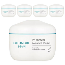 GOONGBE 宫中秘策 Pri-mmune 保濕乳霜，敏感肌膚適用, 180ml, 5罐