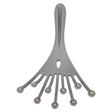 MOCODO 伴佳家 附滾珠頭皮按摩器, 舒適滾珠, 讓頭腦放鬆, 360度旋轉滾珠, 溫和按摩頭皮, 小巧便攜, GYFP122, 1個