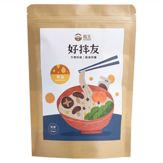 菇王 好拌友 方便包 麻油 10入 溫潤香醇 簡單滋補 古法缸釀 非基改豆瓣醬 濃郁麻油香氣, 280g, 1袋
