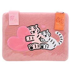 MUZIK TIGER 平板電腦包 粉紅色 12~14吋, 36 x 27cm, 1個