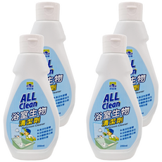 do it 多益得 ALL Clean 浴室生物清潔劑，清潔/除臭/防霉/保養, 250ml, 4瓶