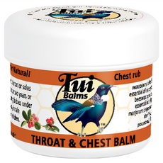 Tui Balms 舒緩呼吸精油蜂蠟膏, 50g, 適用於喉嚨和胸部, 1罐