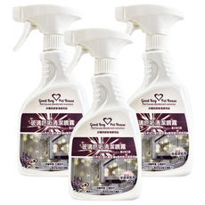 GBPH 好寶貝 玻璃皂垢清潔噴霧 薰衣草花園, 500ml, 3瓶