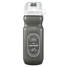 MERIDA 美利達 水壺 Set 2個 台灣製 LDPE低密度聚乙烯, 黑色, 615ml, 1組