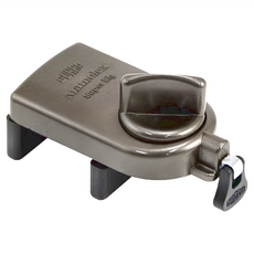 GUARD 大確保環型兒童安全鋁窗落地門鎖, 適用軌距2.8-5.3cm, 鋅合金+烤漆, 1組