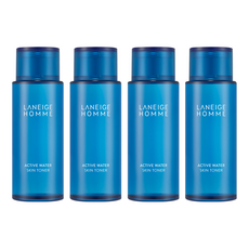 LANEIGE 蘭芝 男士活力水氧保濕機能化妝水 180ml 含鋅配方, 4瓶