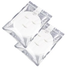 COACOS DIY 肌膚解決方案 純棉紗布面膜紙, 單色, 100件