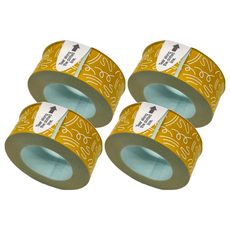 KING JIM TEPRA LITE 熱感式標籤薄膜自黏膠帶 POKETO 隨手塗黏, 4捲