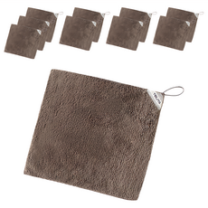 TELITA日本大和抗菌防臭超細纖維吸水擦拭巾 深灰色 廚房清潔必備, 30 x 30cm, 10條