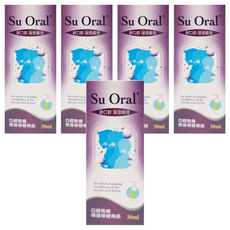 Su Oral 舒口乾 保溼噴液 30ml, 5盒