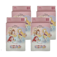 ONEDER 旺達棉品 迪士尼公主系列 貼繃 PROK01, 20個, 4盒
