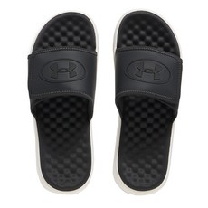 Under Armour 安德瑪 男款 Ignite Pro 8 拖鞋 6000337-022 US9, 黑色, 27cm