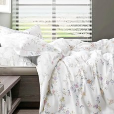 貝淇小舖 頂級涼感60支天絲涼被 雙面A版花色 附贈專屬收納提袋, 150 x 195cm, 清淺