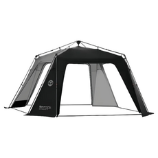 ShineTrip 速搭穹頂客廳帳配件 拉鍊圍網 2片裝 逐暮黑 戶外露營防蚊, 1個, 250 X 180cm