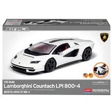 마이스토 1:18 람보르기니 카운타크 자동차 작동완구 모형 LPI 800-4, 1개, 화이트
