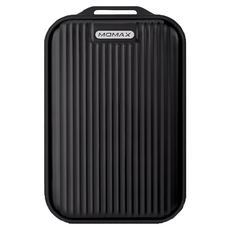 MOMAX iPower GO mini 5 行動電源 10000mAh 雙USB快充 18W, IP58A, 黑色