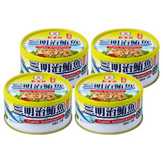 新宜興 三明治鮪魚, 180g, 4罐