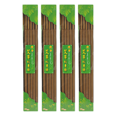 益成檀香 艾草驅蚊香棒 10支入, 600g, 4盒