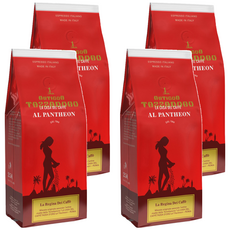 TAZZADORO 金杯咖啡 義大利咖啡豆, 女王咖啡系列 250g 深焙 中南美洲阿拉比卡咖啡豆, 咖啡豆(無研磨), 4包