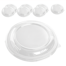 口徑208mm植纖碗用蓋 OPS-HJ208-208 14號 32oz, 凸蓋金, 8條, 50入