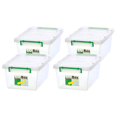 KEYWAY 聯府 全方位收納箱 EQ07, 顏色隨機, 4個