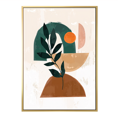 Boluo 菠蘿選畫所 幾何花園 APGS3488G, 金色, 40 x 30cm