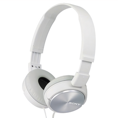 SONY 索尼 耳罩式可通話耳機, MDR-ZX310AP, 白色