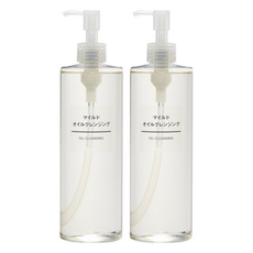 MUJI 無印良品 台灣公司貨 溫和卸妝油, 400ml, 2瓶