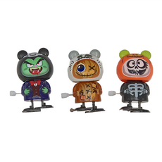 2.5" 萬聖發條走路裝飾熊 Set 12個, 1盒, GTH-2369