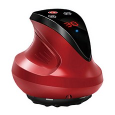 MRF 健身大師 3IN1電動刮痧儀 原廠保固, HY-19967, 紅色