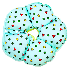 Mon bebe 夢貝貝 太陽花舒適防水頭套 柔軟舒適, XS, 綠色, 1個