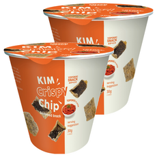 YOPOKKI 炒年糕味海苔脆片, 30g, 2個