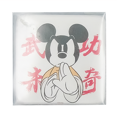 收納王妃 米奇中國風珪藻土杯墊 方 2個, 承讓米奇, 1組