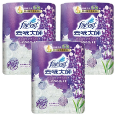 Farcent 花仙子 去味大師消臭晶球 舒爽薰衣草, 3盒, 350ml