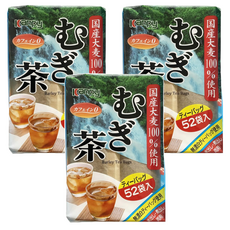 Kanpy 加藤產業 麥茶, 7g, 52包, 3袋