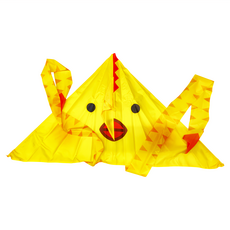 SHIMOYAMA 戶外滌綸風箏 線板 100m 雞飛沖天 黃色, 1個