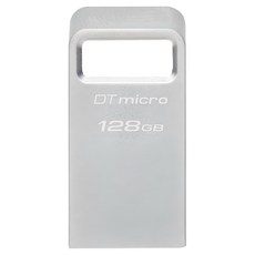 Kingston 金士頓 DataTraveler Micro 200MB/s Metal USB 3.2 Gen 1 隨身碟 DTMC3G2, 1個, 128GB